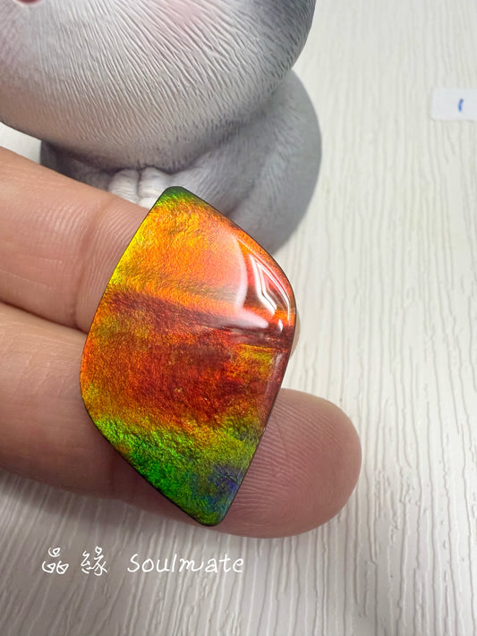 斑彩石裸石 21x32mm