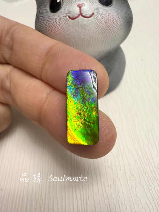 斑彩石裸石 9x21mm