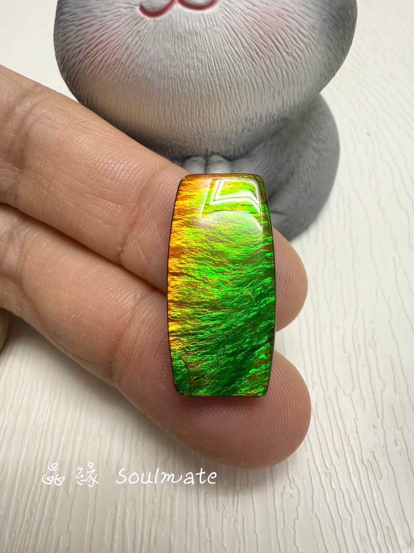 斑彩石裸石 12x25mm