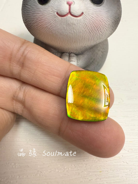 斑彩石裸石 17x20mm