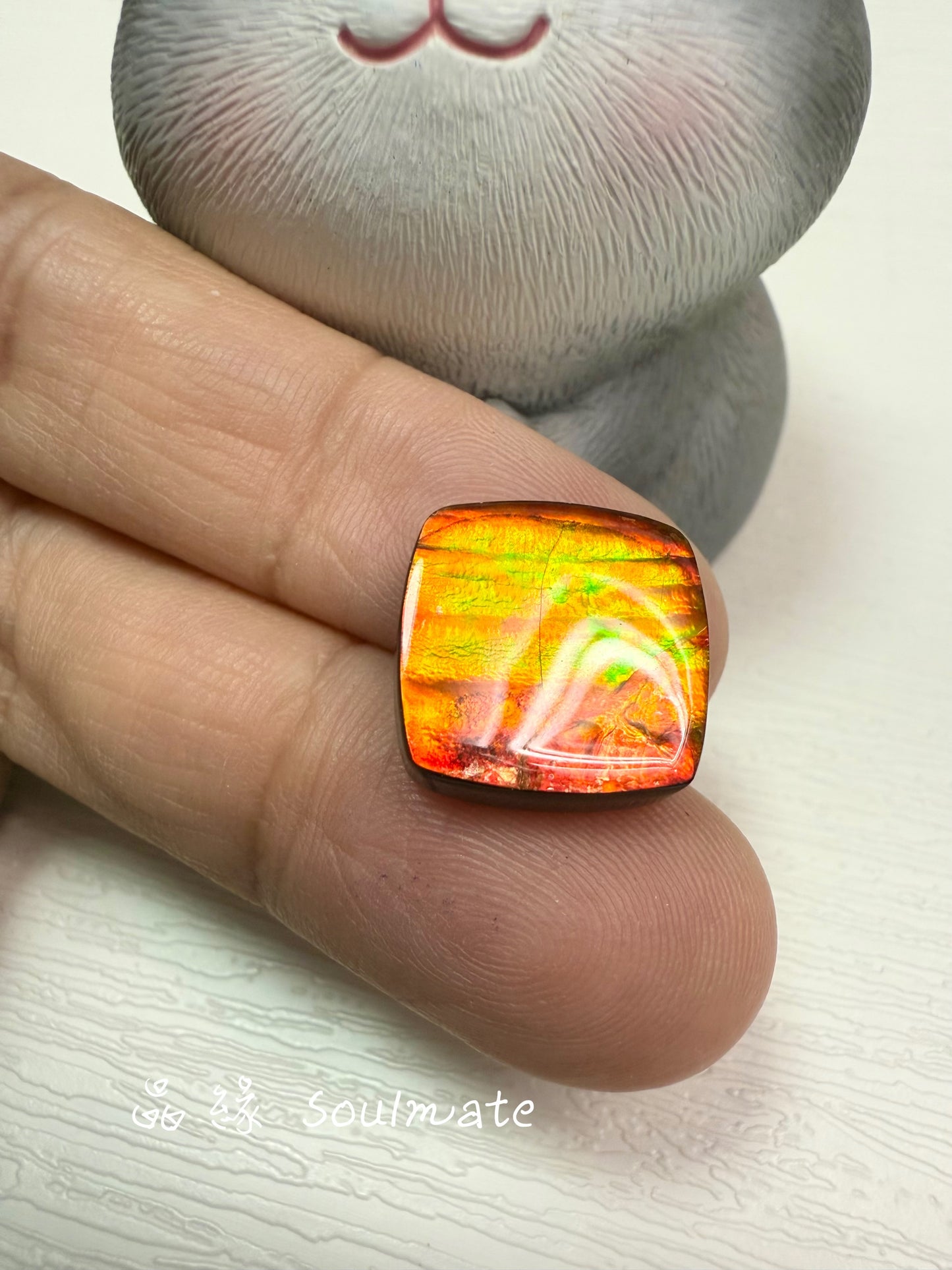 斑彩石裸石 15mm