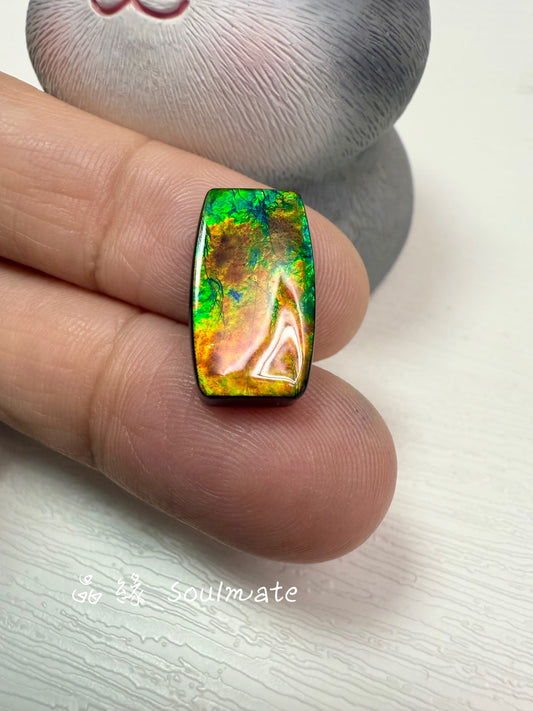 斑彩石裸石 9x17mm