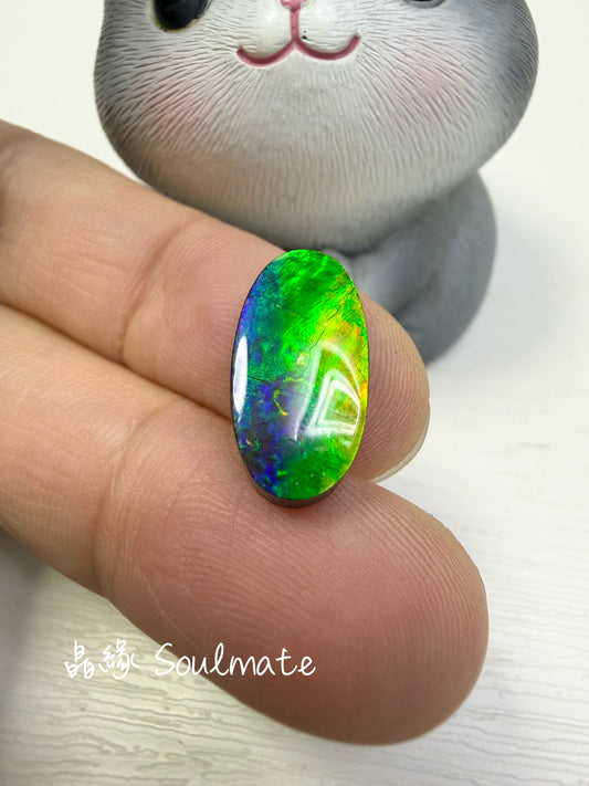 斑彩石裸石 8x17mm