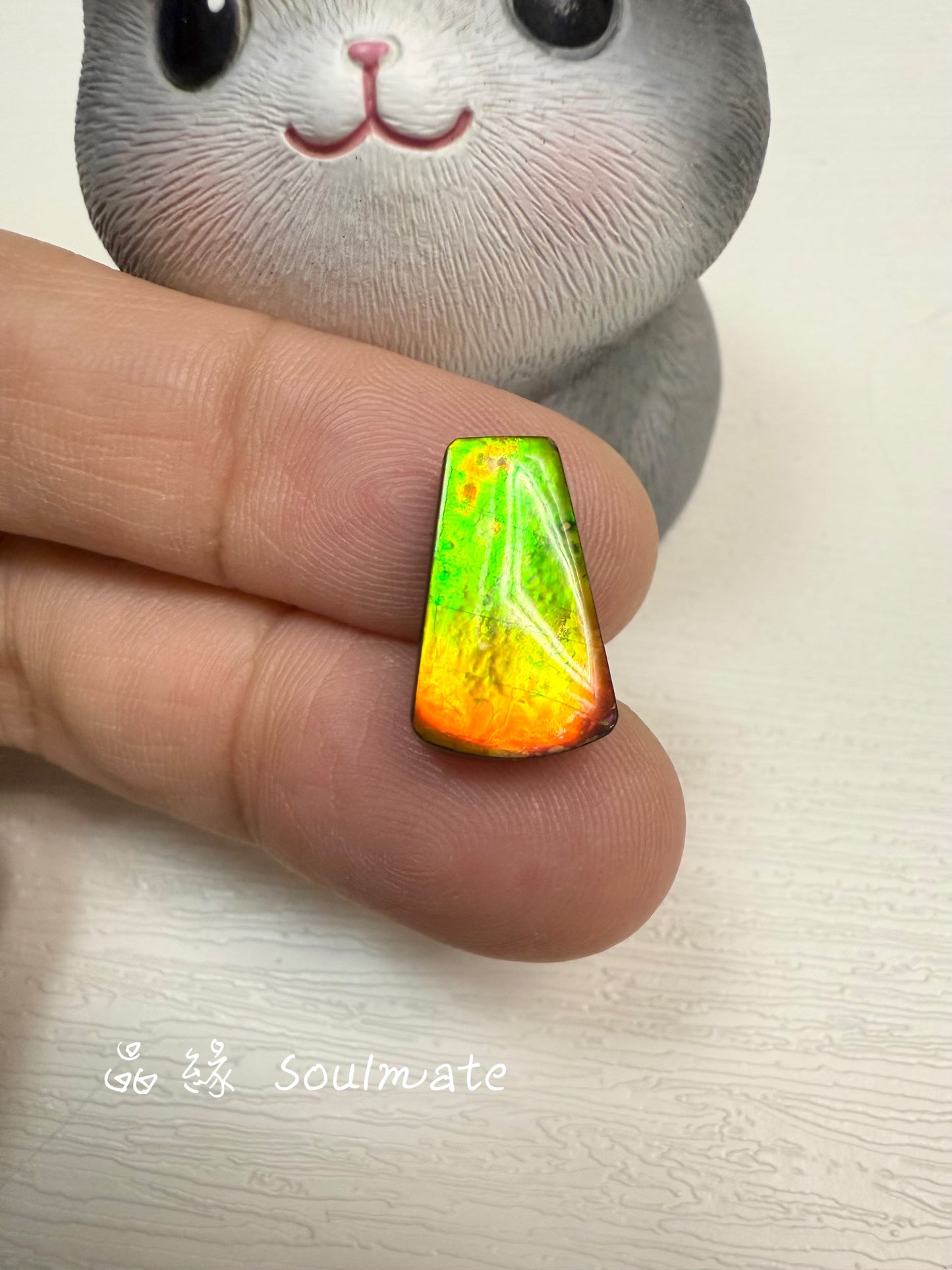 斑彩石裸石 10x16mm