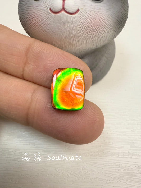 斑彩石裸石 11x13mm