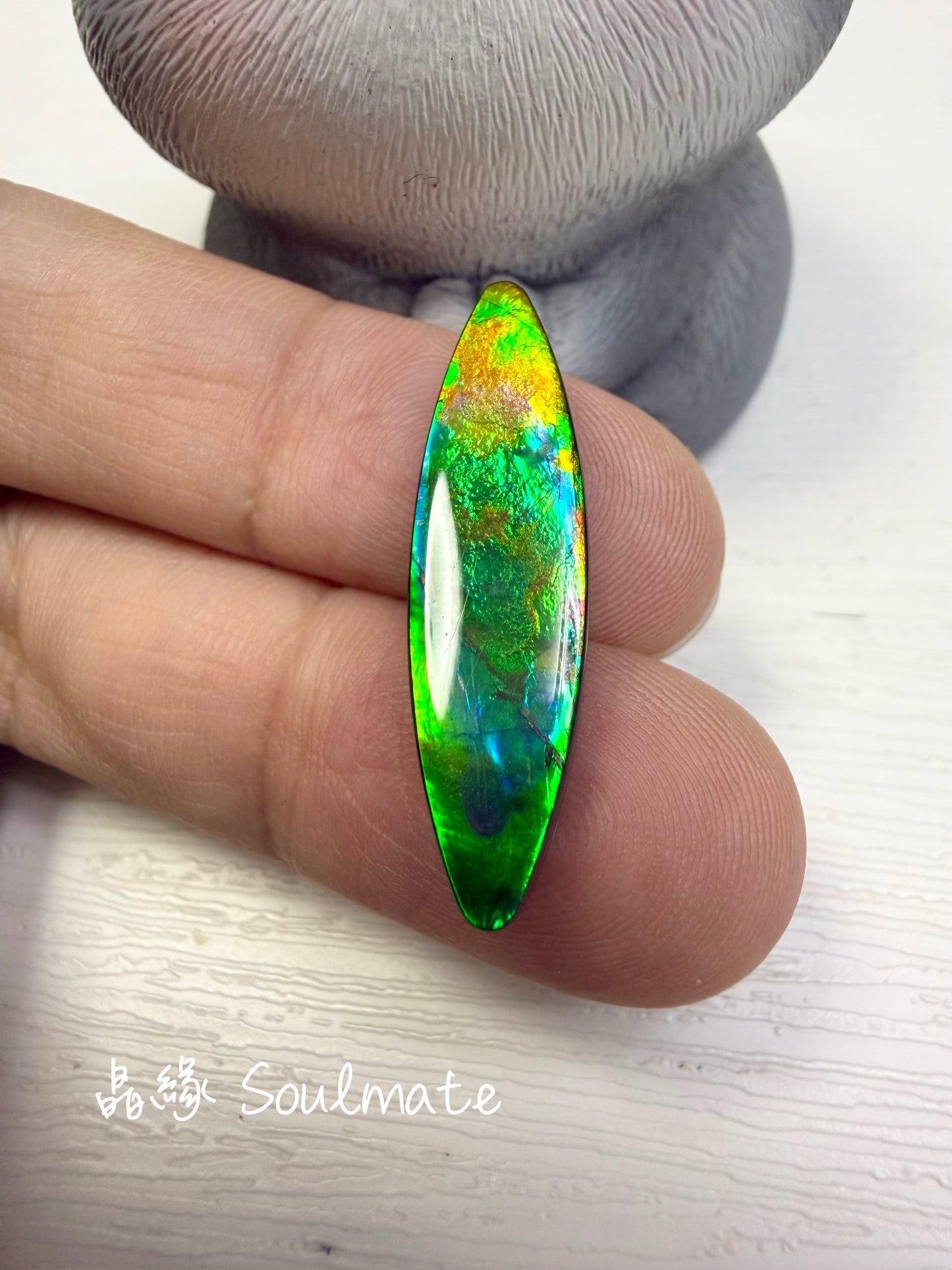 斑彩石裸石 6x29mm