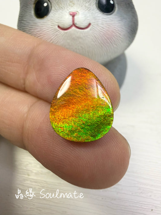 斑彩石裸石 12x15mm