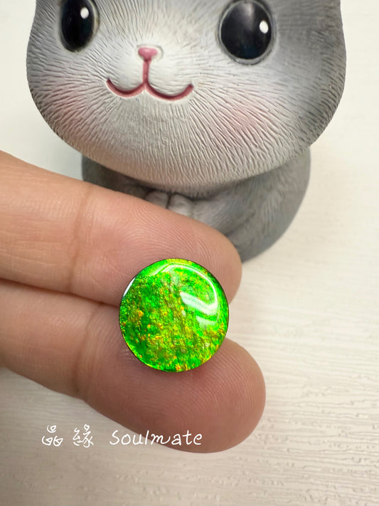 斑彩石裸石 14mm