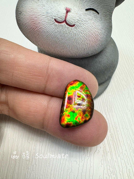斑彩石裸石 13x18mm