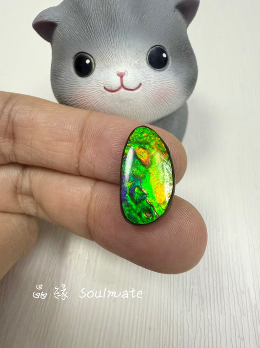 斑彩石裸石 10x20mm