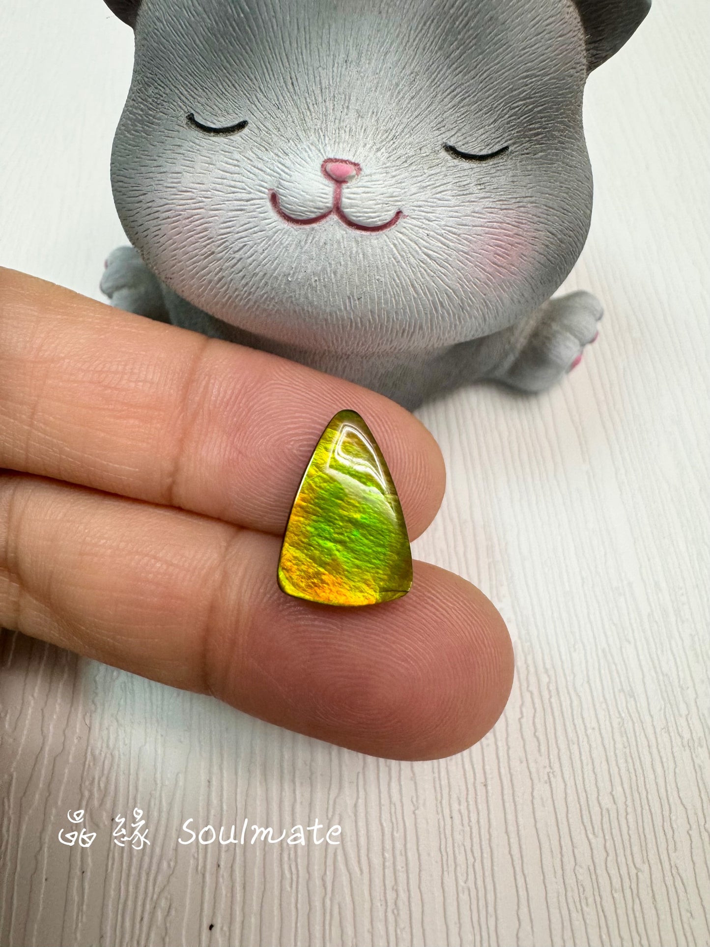 斑彩石裸石 10x15mm