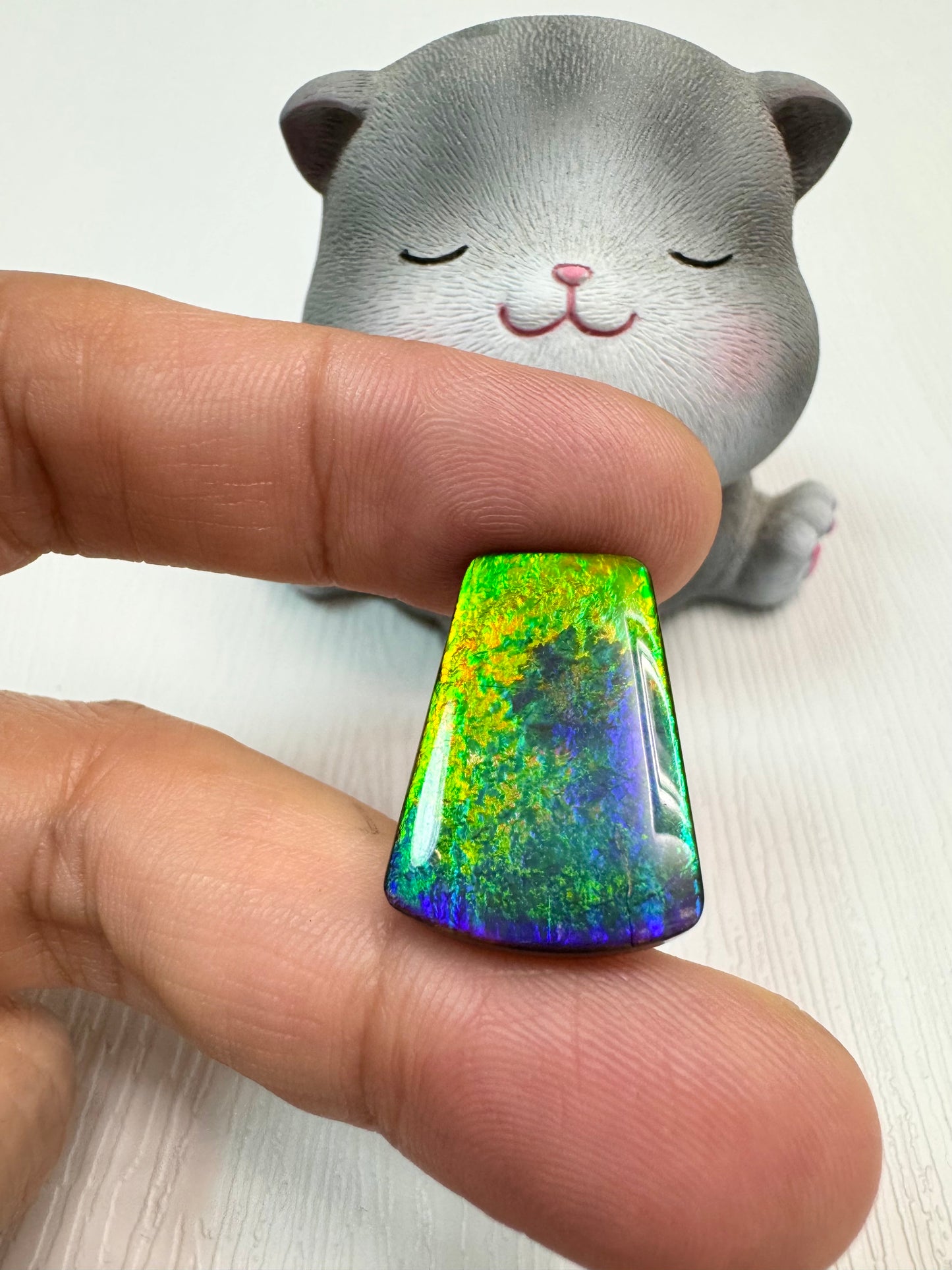 斑彩石裸石 16x22mm