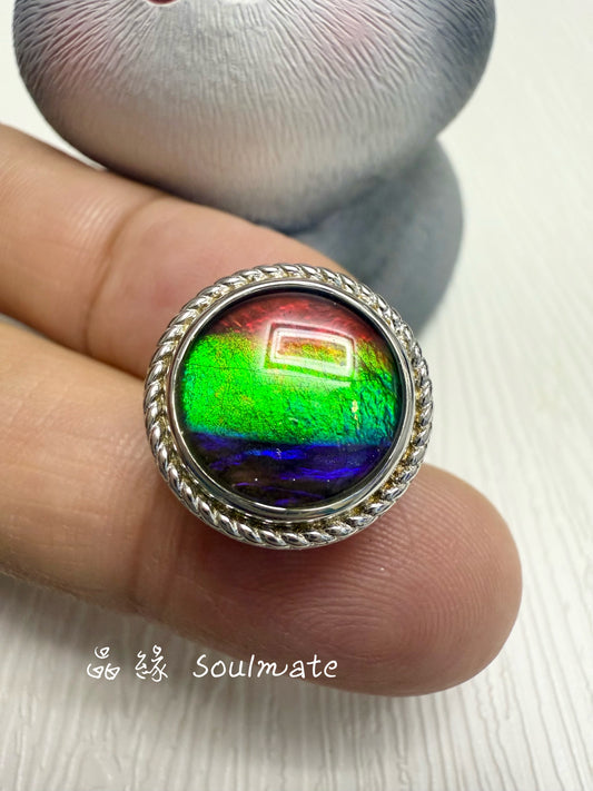 斑彩石盒子 14mm