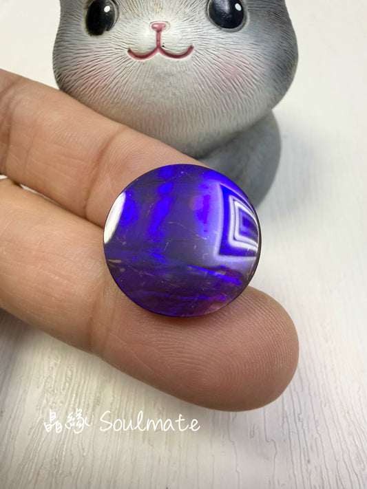 斑彩石裸石 19mm