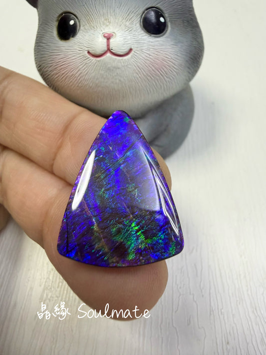 斑彩石裸石 20x27mm