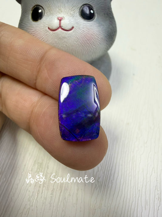 斑彩石裸石 11x18mm