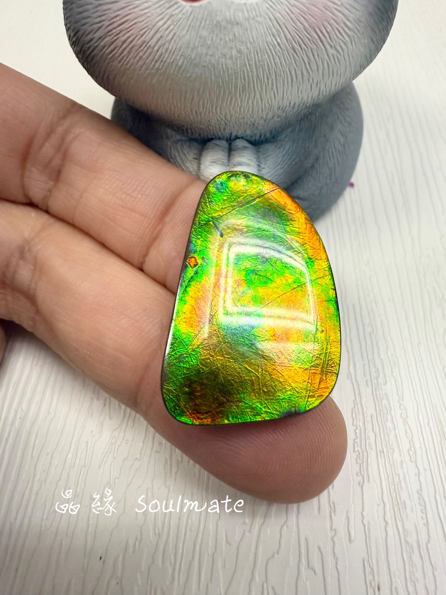 斑彩石裸石 19x30mm