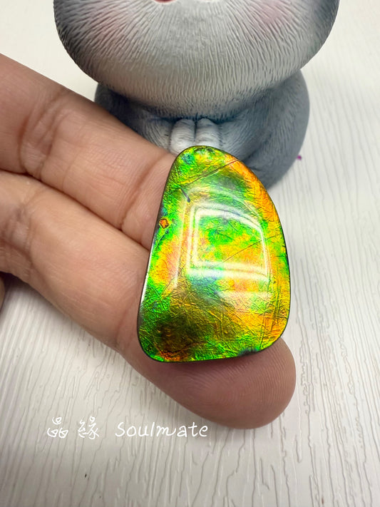 斑彩石裸石 19x30mm