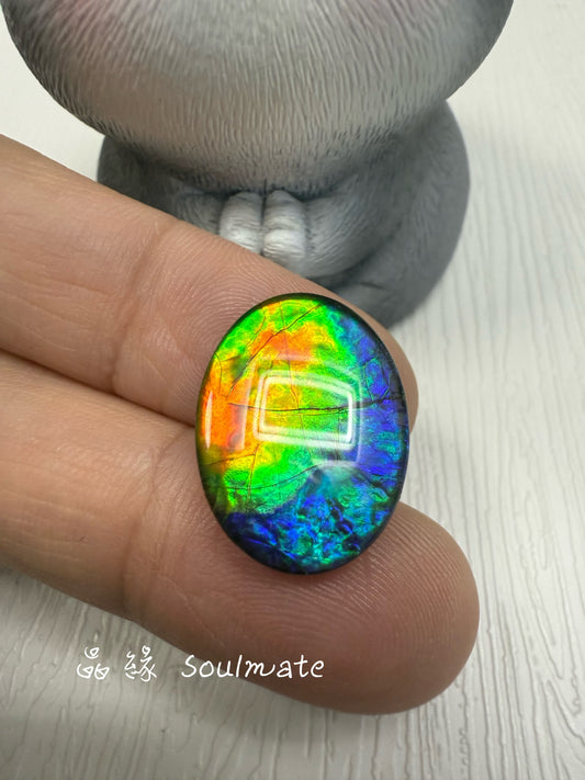 斑彩石裸石 15x20mm