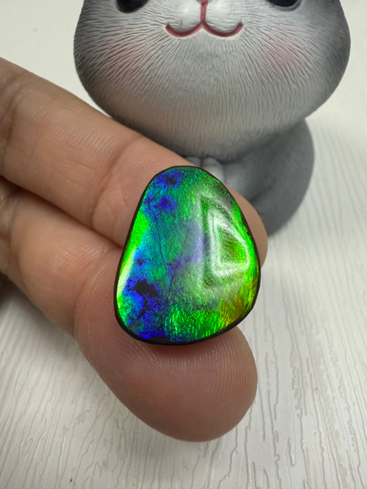 斑彩石裸石 16x21mm