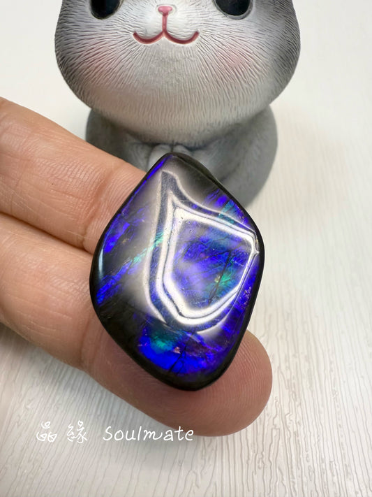 斑彩石裸石 22x30mm