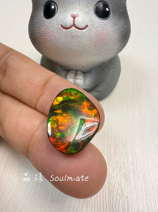 斑彩石裸石 15x20mm