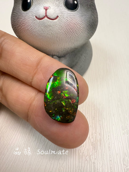 斑彩石裸石 13x20mm