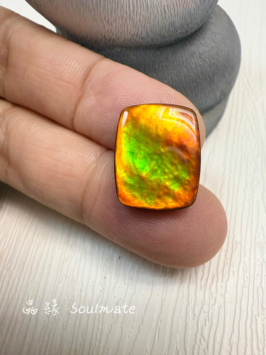 斑彩石裸石 13x17mm