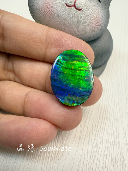 斑彩石裸石 17x24mm