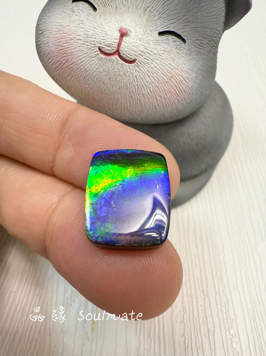斑彩石裸石 12x18mm