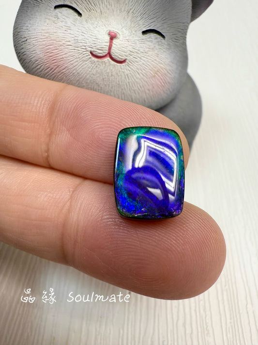 斑彩石裸石 10x14mm
