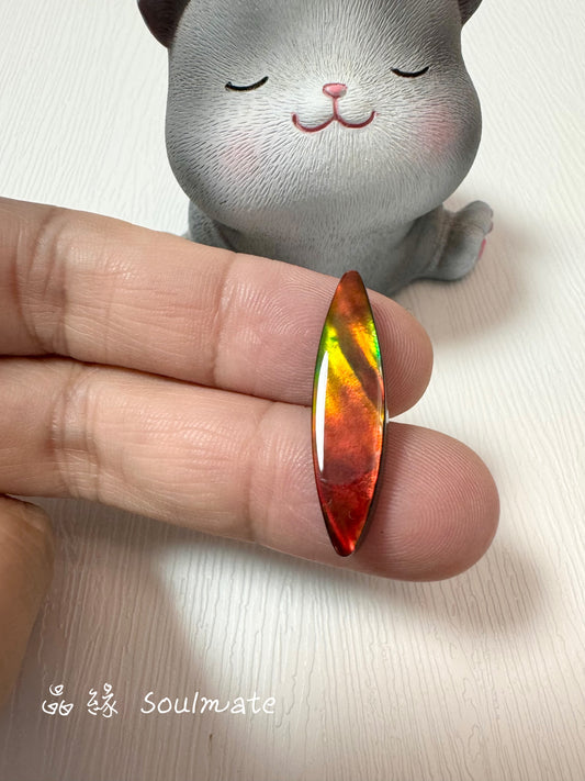 斑彩石裸石 7x28mm