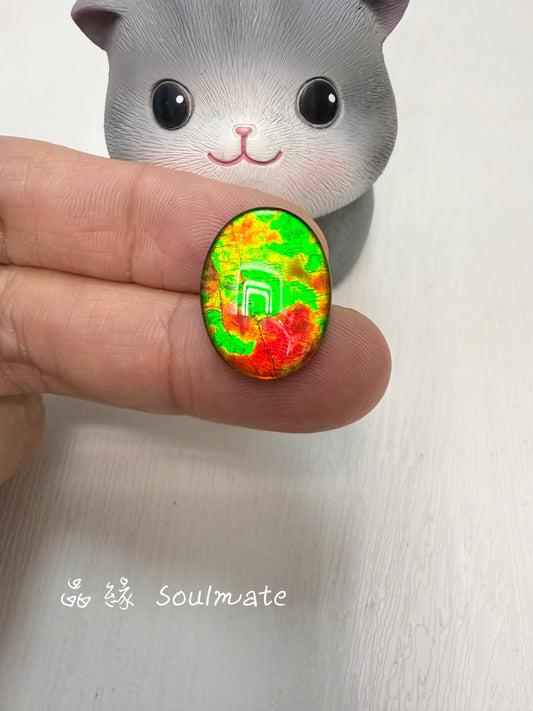 斑彩石裸石 15x20mm