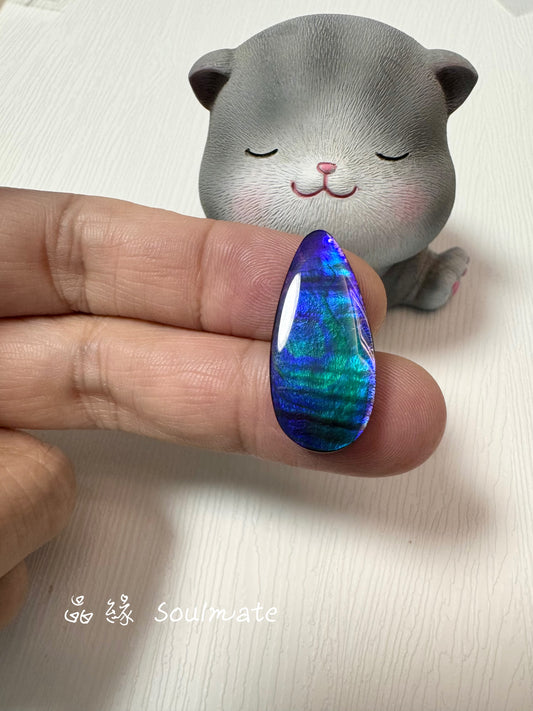 斑彩石裸石 12x26mm