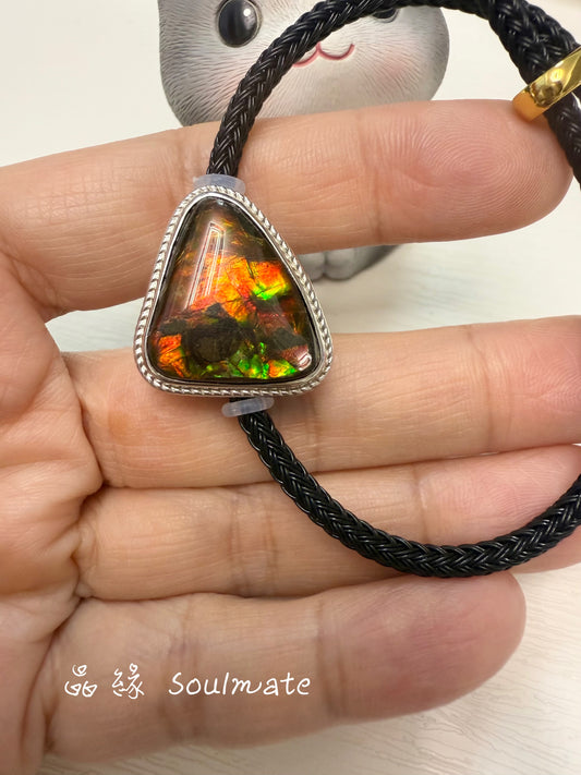 斑彩石盒子 20x21mm(石17x19mm)