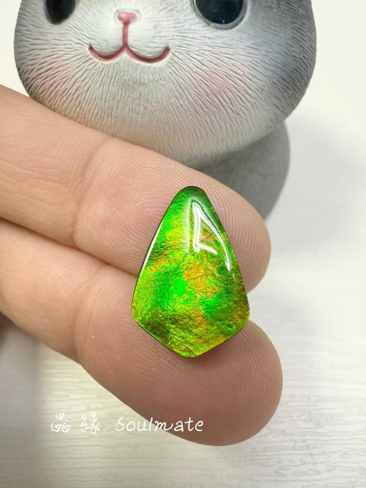 斑彩石裸石 12x18mm
